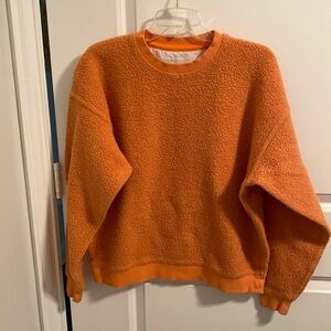 Outdoor Voices Orange Sweatshirt